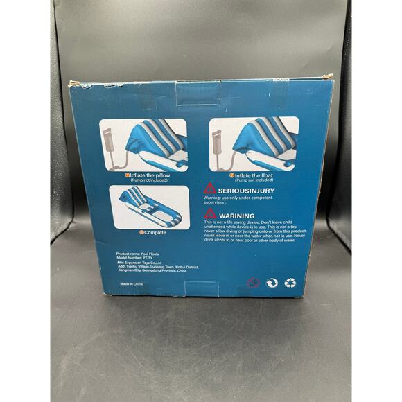 Inflatable Pool Float Water Lounge - new in box - Picture 4 of 7